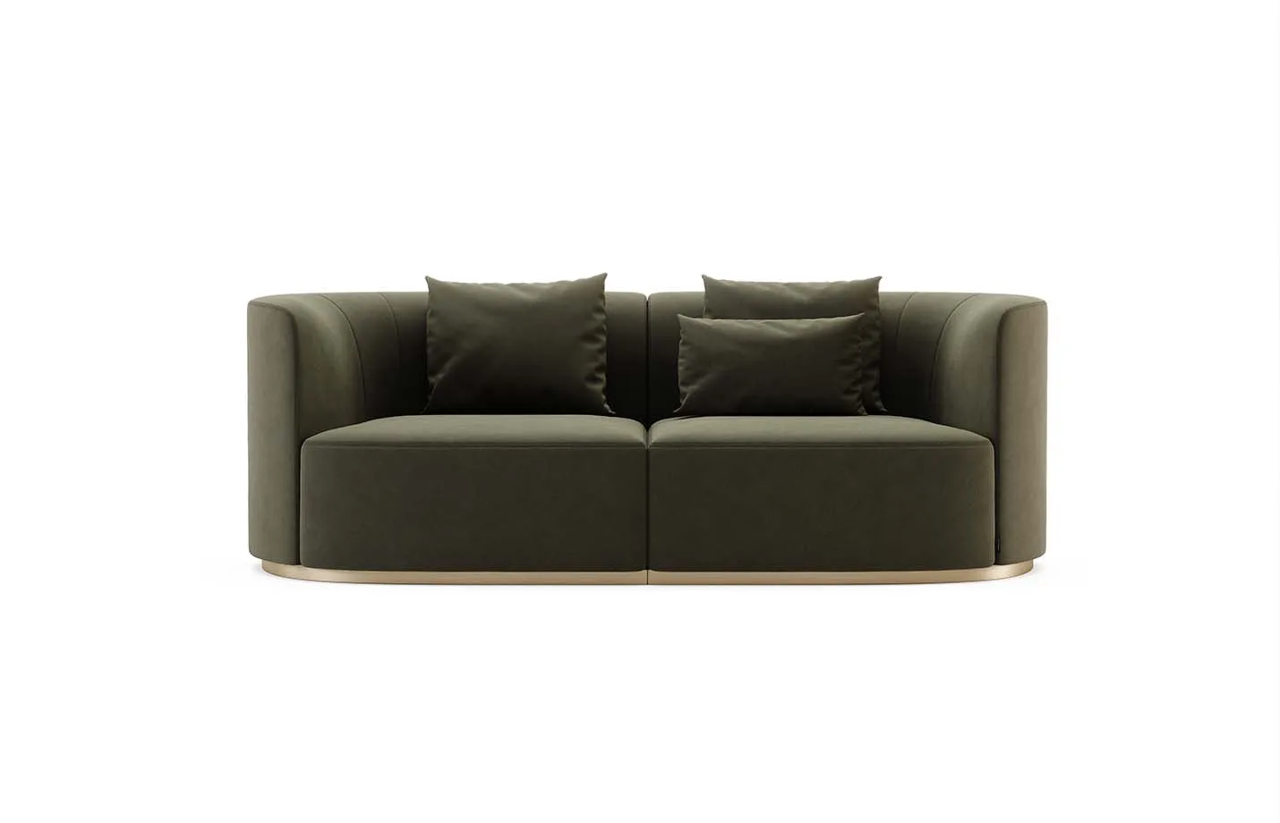 Chloe 2 Seater Sofa front view
