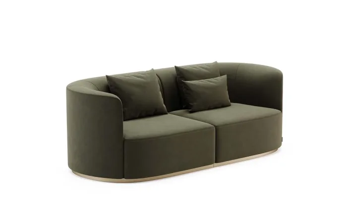 chloe 2 seater sofa right side view