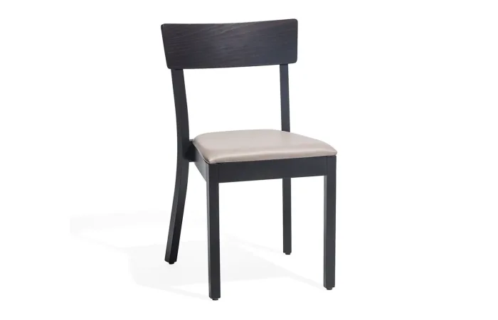 Bergamo chair with upholstery 1