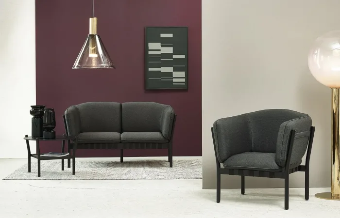 dowel upholstery armchair ls1